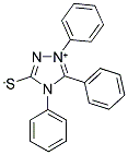 1,4,5-TRIPHENYL-4H-1,2,4-TRIAZOL-1-IUM-3-THIOLATE Struktur