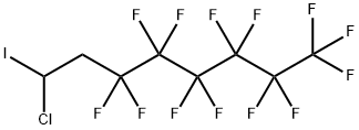 1-CHLORO-1-IODO-2-(PERFLUOROHEXYL)ETHANE Struktur