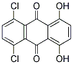 5,8-DICHLORO-1,4-DIHYDROXY ANTHRAQUINONE Struktur