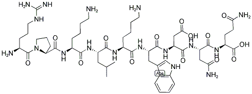 ARG-PRO-LYS-LEU-LYS-TRP-ASP-ASN-GLN Struktur