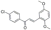 4'-CHLORO-2,5-DIMETHOXYCHALCONE Struktur