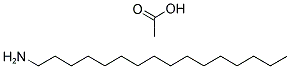 HEXADECYLAMINE ACETATE Struktur