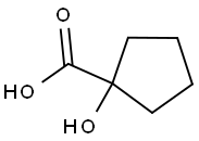 1-HYDROXY-CYCLOPENTANECARBOXYLIC ACID Struktur