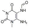 1,3-DIMETHYL-6-AMINO-5-FORMYLAMINOURACIL Struktur