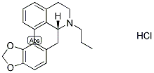 (-)-MDO-NPA HYDROCHLORIDE Struktur