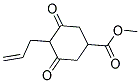 METHYL 4-ALLYL-3,5-DIOXO-1-CYCLOHEXANECARBOXYLATE Struktur