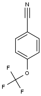 4-(TRIFLUOROMETHOXY)BENZONITRILE Struktur