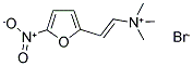 TRIMETHYL[2-(5-NITRO-2-FURYL)VINYL]AMMONIUM BROMIDE Struktur