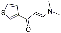 (E)-3-(DIMETHYLAMINO)-1-(3-THIENYL)-2-PROPEN-1-ONE Struktur