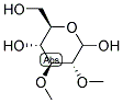 2,3-DI-O-METHYL-D-GLUCOPYRANOSE Struktur