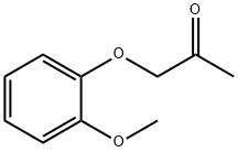 1-(2-METHOXYPHENOXY)-2-PROPANONE Struktur