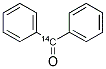 BENZOPHENONE, [CARBONYL-14C] Struktur