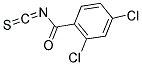 2,4-DICHLOROBENZENE-1-CARBONYL ISOTHIOCYANATE Struktur