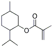 D,L-MENTHYL METHACRYLATE Struktur