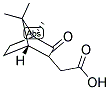 (-)-CAMPHORACETIC ACID Struktur