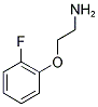 2-(2-FLUORO-PHENOXY)-ETHYLAMINE Struktur