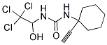 N-(1-ETH-1-YNYLCYCLOHEXYL)-N'-(2,2,2-TRICHLORO-1-HYDROXYETHYL)UREA Struktur