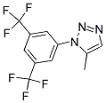 1-[3,5-DI(TRIFLUOROMETHYL)PHENYL]-5-METHYL-1H-1,2,3-TRIAZOLE Struktur