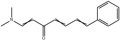 1-(DIMETHYLAMINO)-7-PHENYLHEPTA-1,4,6-TRIEN-3-ONE Struktur