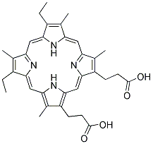 MESOPORPHYRIN IX Struktur