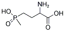 2-AMINO-4-(HYDROXY-METHYL-PHOSPHINOYL)-BUTYRIC ACID Struktur