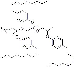 4-NONYLPHENOXYPOLYGLYCIDYL ETHER Struktur