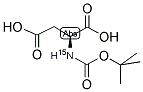 BOC-ASP-OH-15N Struktur