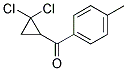 (2,2-DICHLOROCYCLOPROPYL)(4-METHYLPHENYL)METHANONE Struktur