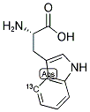 L-TRYPTOPHAN (INDOLE-4-13C) Struktur