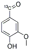 VANILLIN (CARBONYL-13C) Struktur