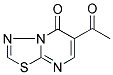 6-ACETYL-5H-[1,3,4]THIADIAZOLO[3,2-A]PYRIMIDIN-5-ONE Struktur