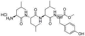 H-LEU-LEU-LEU-TYR-OME HCL Struktur