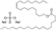 SODIUM OLEYL STEARATE SULFATE Struktur