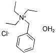 BENZYLTRIETHYLAMMONIUM CHLORIDE MONOHYDRATE Struktur