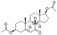 5-ANDROSTEN-3-BETA, 17-BETA-DIOL-7-ONE DIACETATE Struktur