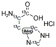 L-HISTIDINE HCL H2O (U-13C6) Struktur