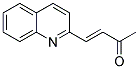 4-(2-QUINOLYL)BUT-3-EN-2-ONE Struktur