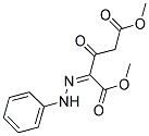 DIMETHYL 3-OXO-2-(2-PHENYLHYDRAZONO)PENTANEDIOATE Struktur