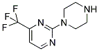 1-[4-(TRIFLUOROMETHYL)PYRIMID-2-YL]PIPERAZINE Struktur