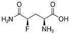 DL-ERYTHRO-4-FLUOROGLUTAMINE Struktur