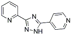 2-[5-(4-PYRIDYL)-1H-1,2,4-TRIAZOL-3-YL]PYRIDINE Struktur