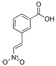 1-(3-CARBOXYPHENYL)-2-NITROETHENE Struktur