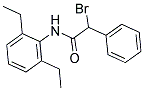 N1-(2,6-DIETHYLPHENYL)-2-BROMO-2-PHENYLACETAMIDE Struktur