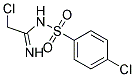 N1-(2-CHLOROETHANIMIDOYL)-4-CHLOROBENZENE-1-SULFONAMIDE Struktur