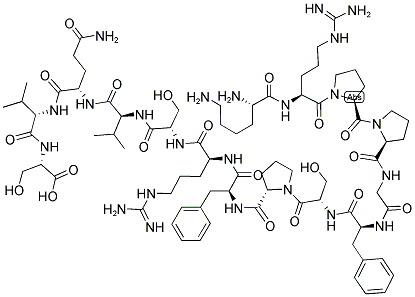 LYS-ARG-PRO-PRO-GLY-PHE-SER-PRO-PHE-ARG-SER-VAL-GLN-VAL-SER, , 結(jié)構(gòu)式