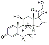 DEXAMETHASONE, [6,7-3H(N)] Struktur