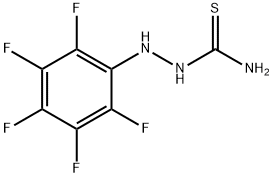 2-(2,3,4,5,6-PENTAFLUOROPHENYL)-1-HYDRAZINECARBOTHIOAMIDE Struktur