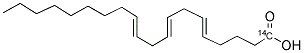 5,8,11-EICOSATRIENOIC ACID [1-14 C] Struktur