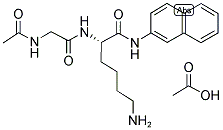 AC-GLY-LYS-BETANA ACETATE SALT Struktur