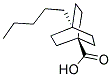 4-PENTYLBICYCLO[2.2.2]OCTANE-1-CARBOXYLIC ACID Struktur